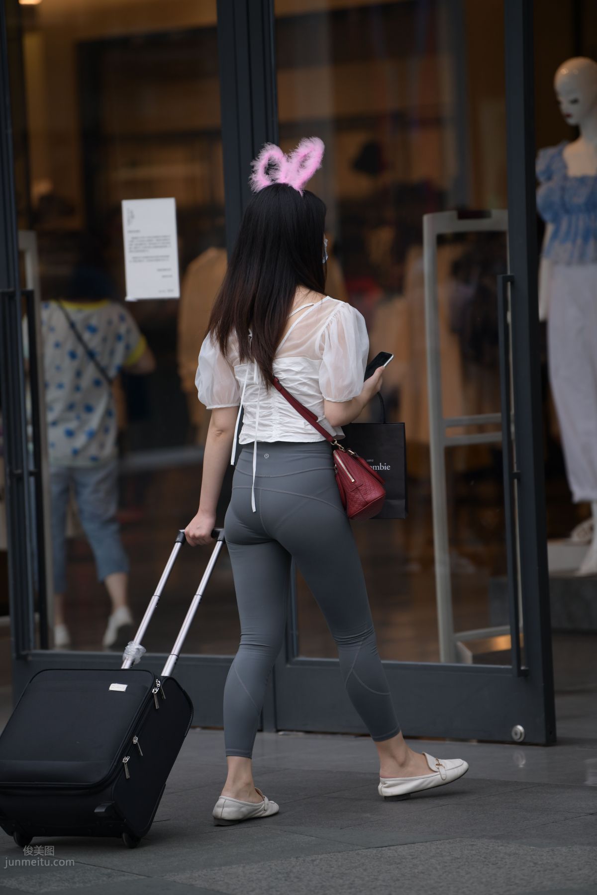 [Mojing Street] 054 Street Snap Girl in Tight Pants photo 62