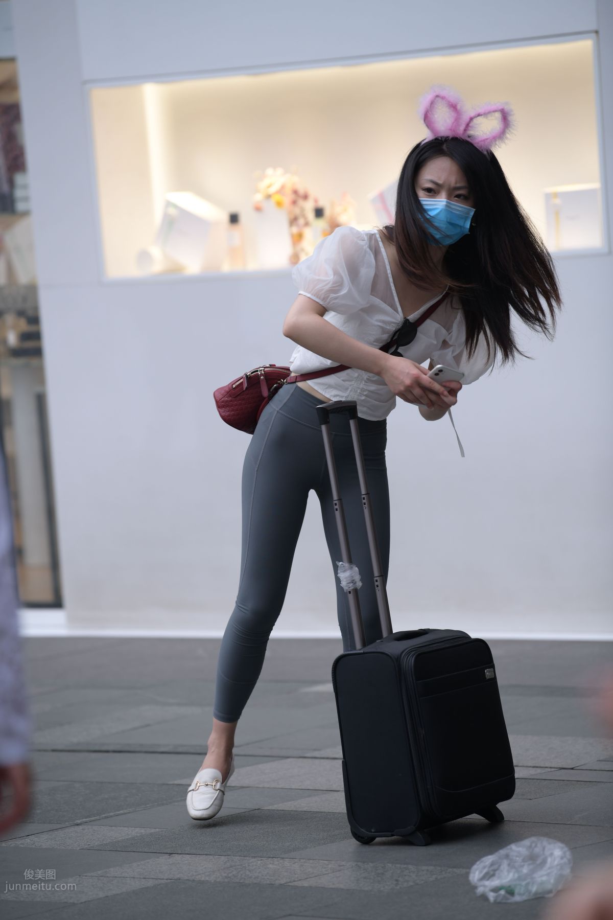 [Mojing Street] 054 Street Snap Girl in Tight Pants photo 75