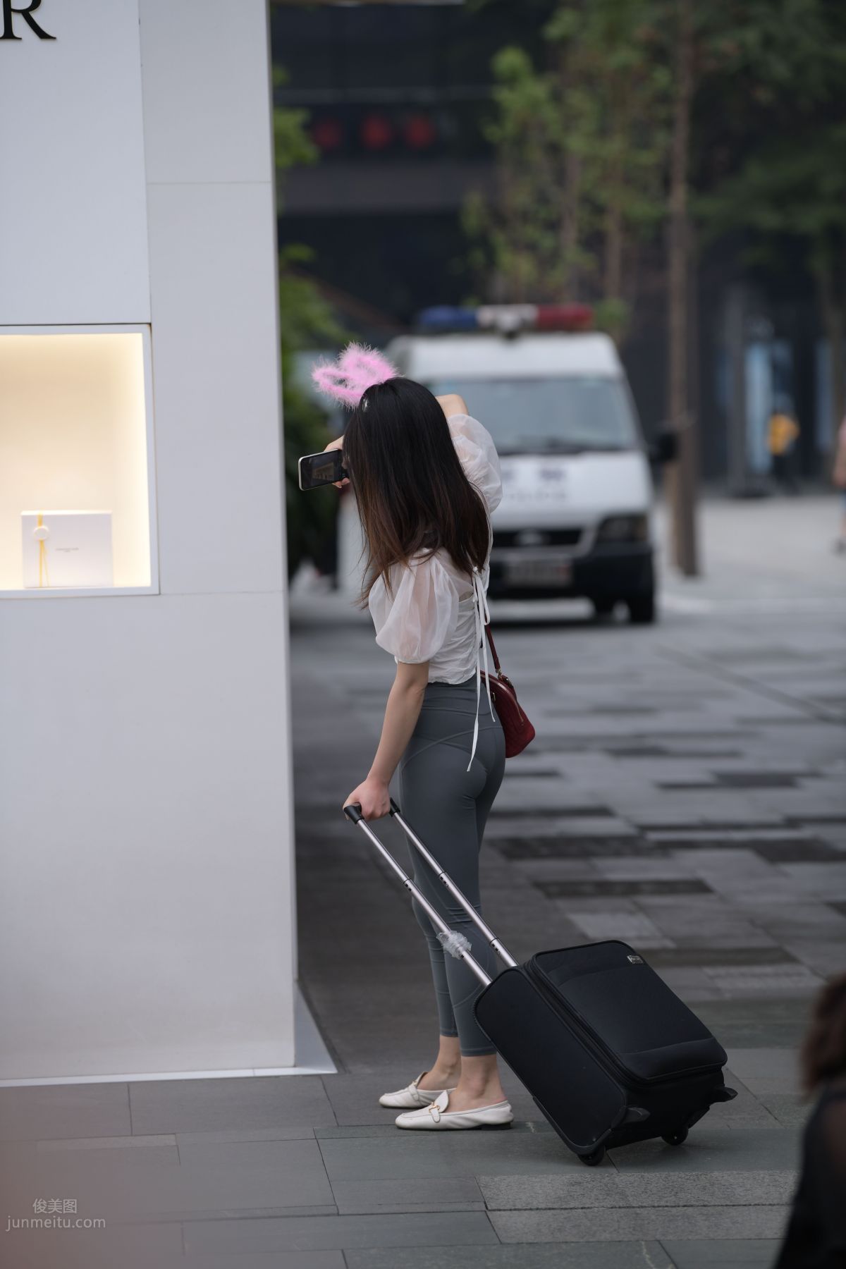 [Mojing Street] 054 Street Snap Girl in Tight Pants photo 86