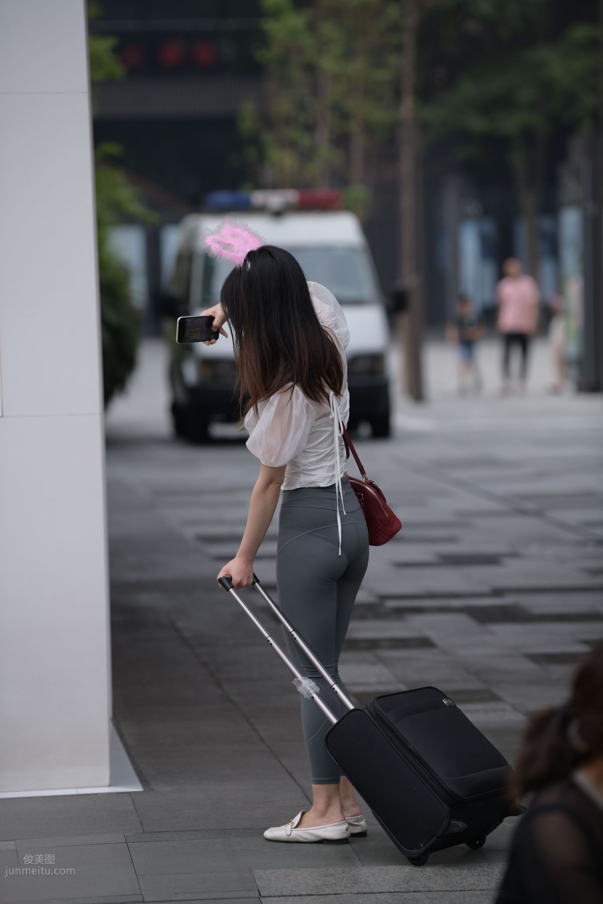 [Mojing Street] 054 Street Snap Girl in Tight Pants photo 88