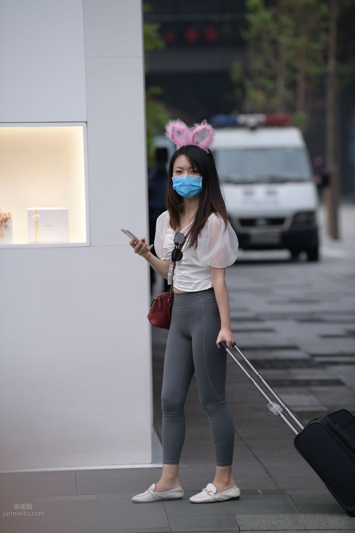 [Mojing Street] 054 Street Snap Girl in Tight Pants photo 91