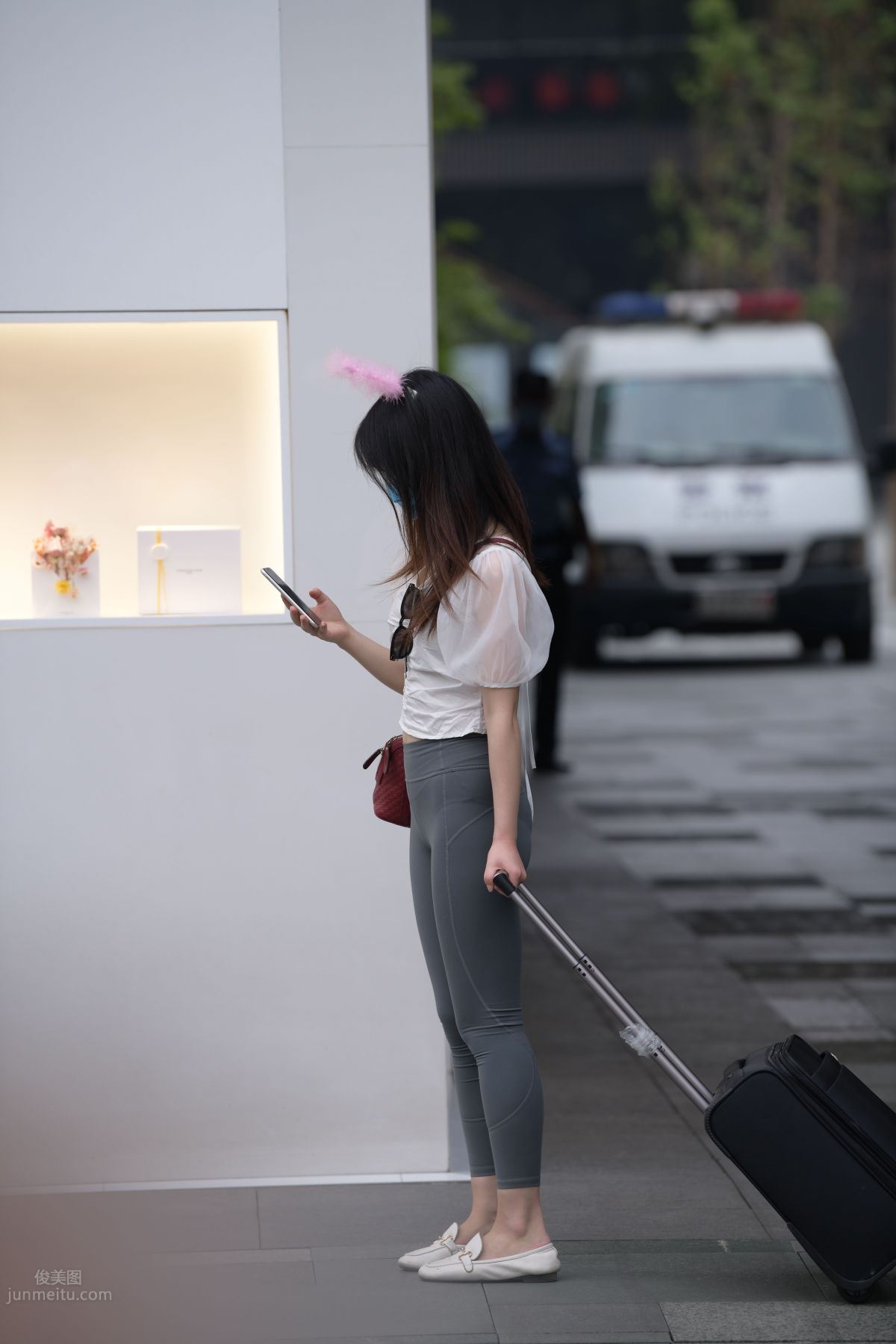 [Mojing Street] 054 Street Snap Girl in Tight Pants photo 93