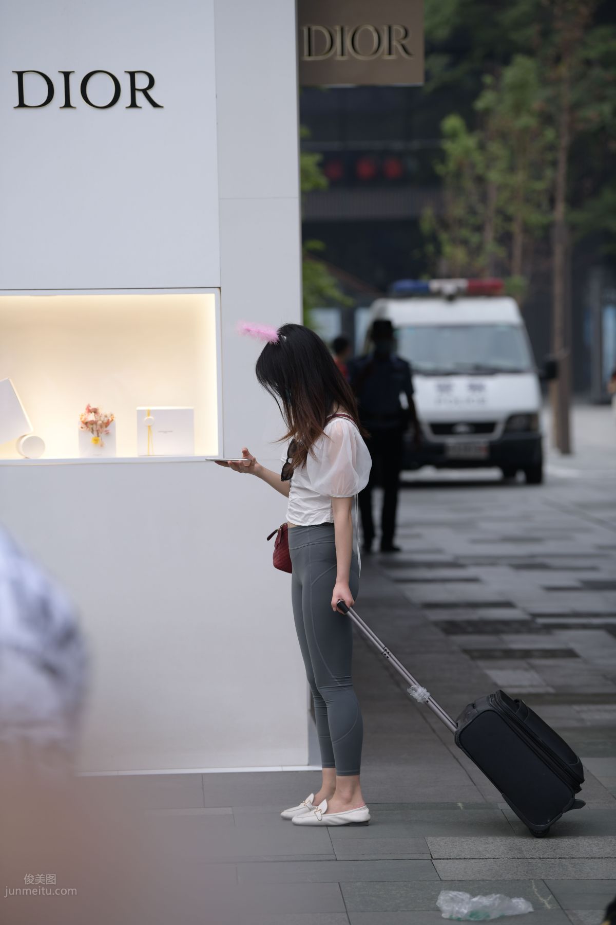 [Mojing Street] 054 Street Snap Girl in Tight Pants photo 94