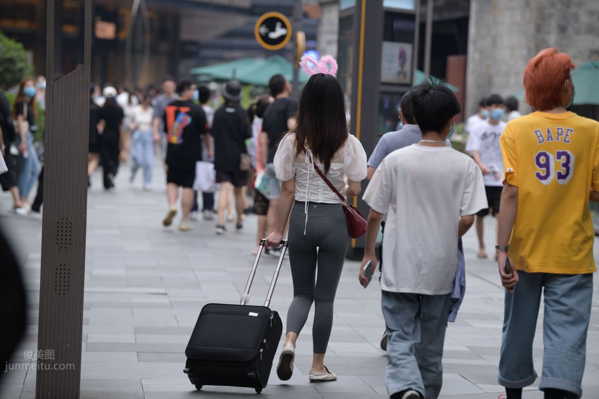 [Mojing Street] 054 Street Snap Girl in Tight Pants photo 97