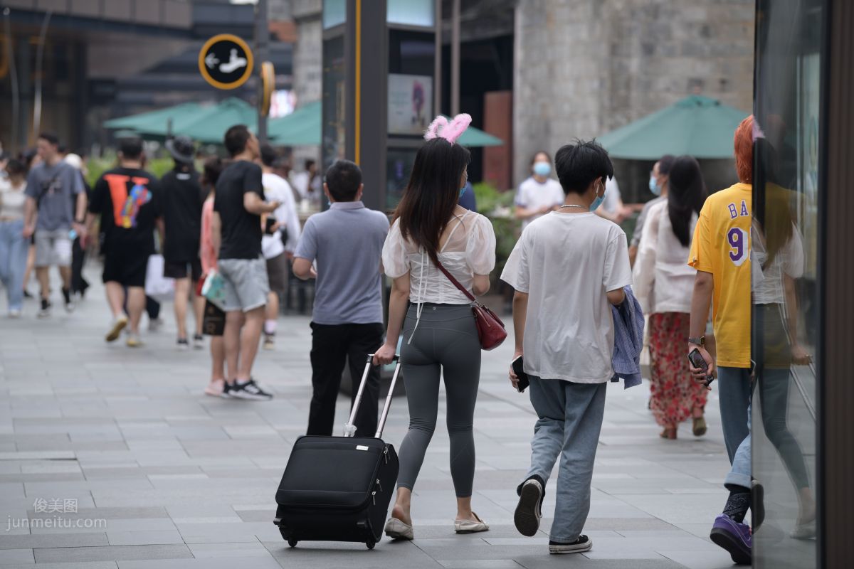[Mojing Street] 054 Street Snap Girl in Tight Pants photo 99