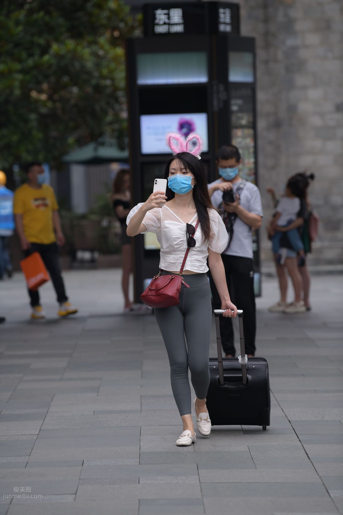 [Mojing Street] 054 Street Snap Girl in Tight Pants photo 109