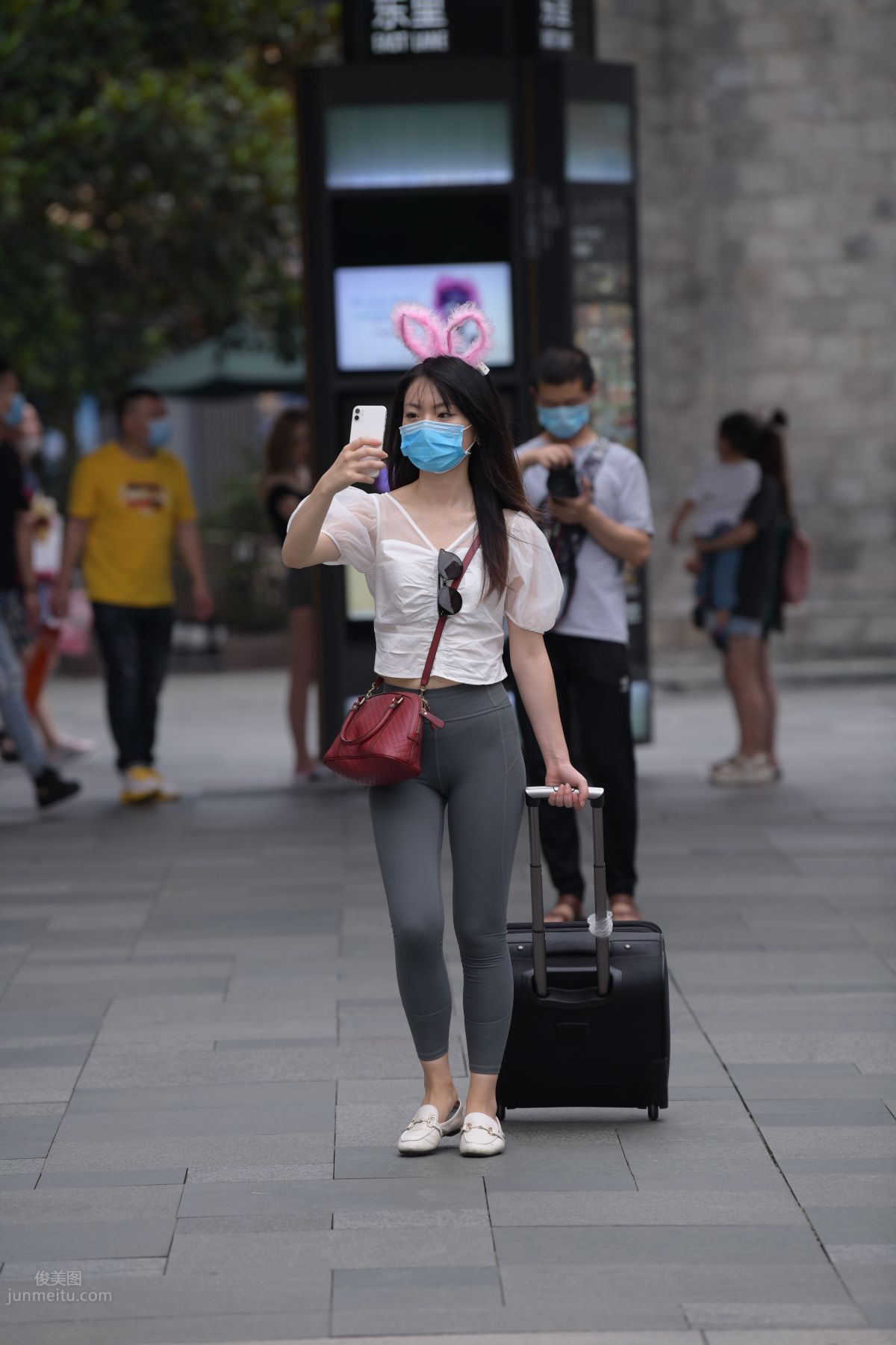 [Mojing Street] 054 Street Snap Girl in Tight Pants photo 112