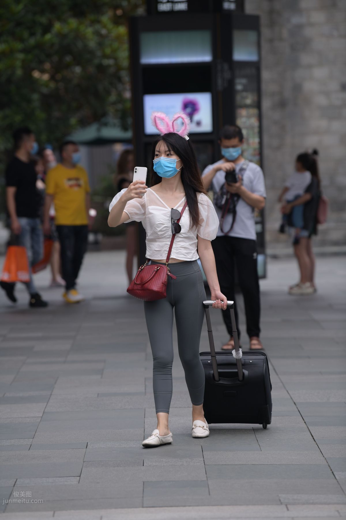 [Mojing Street] 054 Street Snap Girl in Tight Pants photo 113