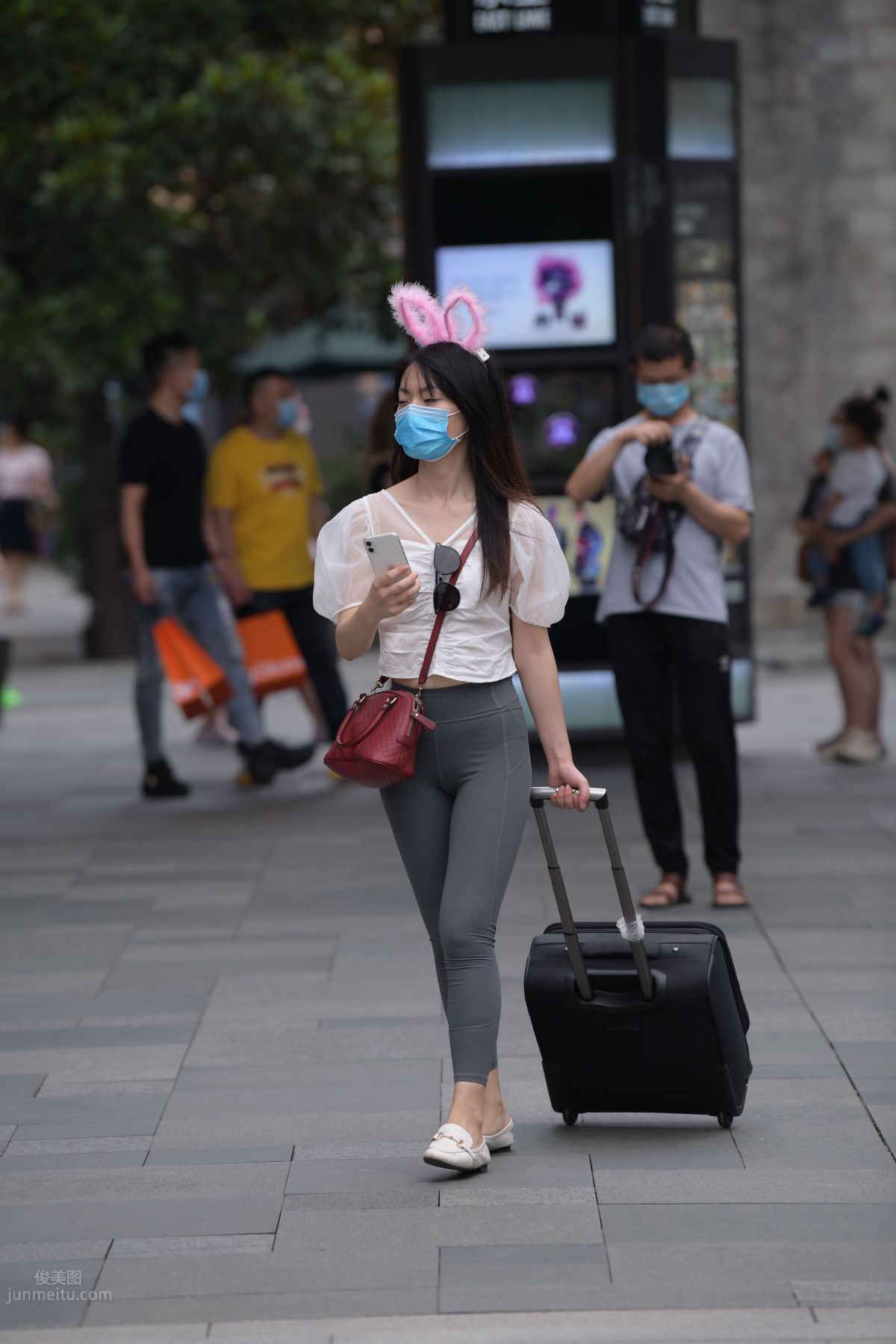 [Mojing Street] 054 Street Snap Girl in Tight Pants photo 114