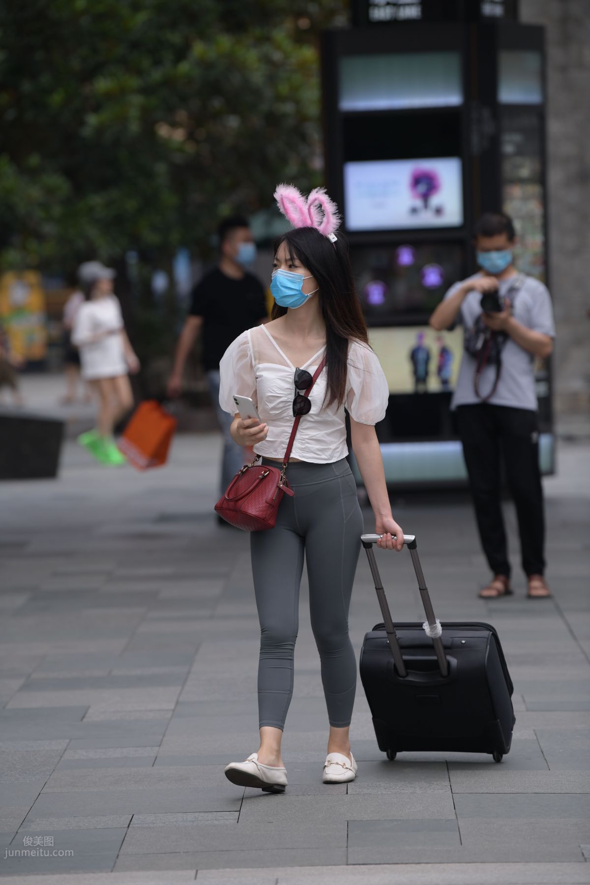 [Mojing Street] 054 Street Snap Girl in Tight Pants photo 117