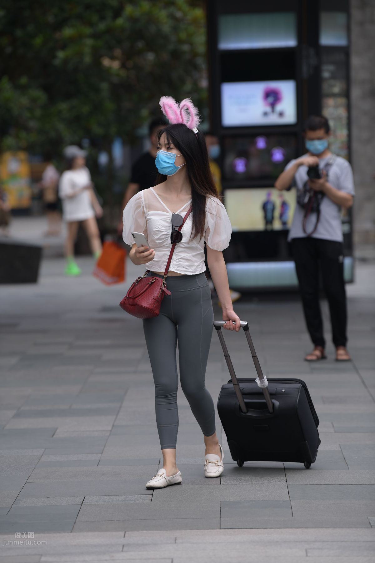 [Mojing Street] 054 Street Snap Girl in Tight Pants photo 118