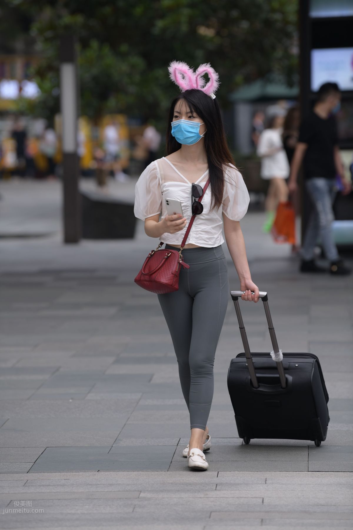 [Mojing Street] 054 Street Snap Girl in Tight Pants photo 119