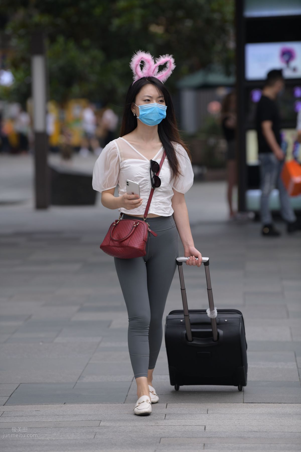 [Mojing Street] 054 Street Snap Girl in Tight Pants photo 121