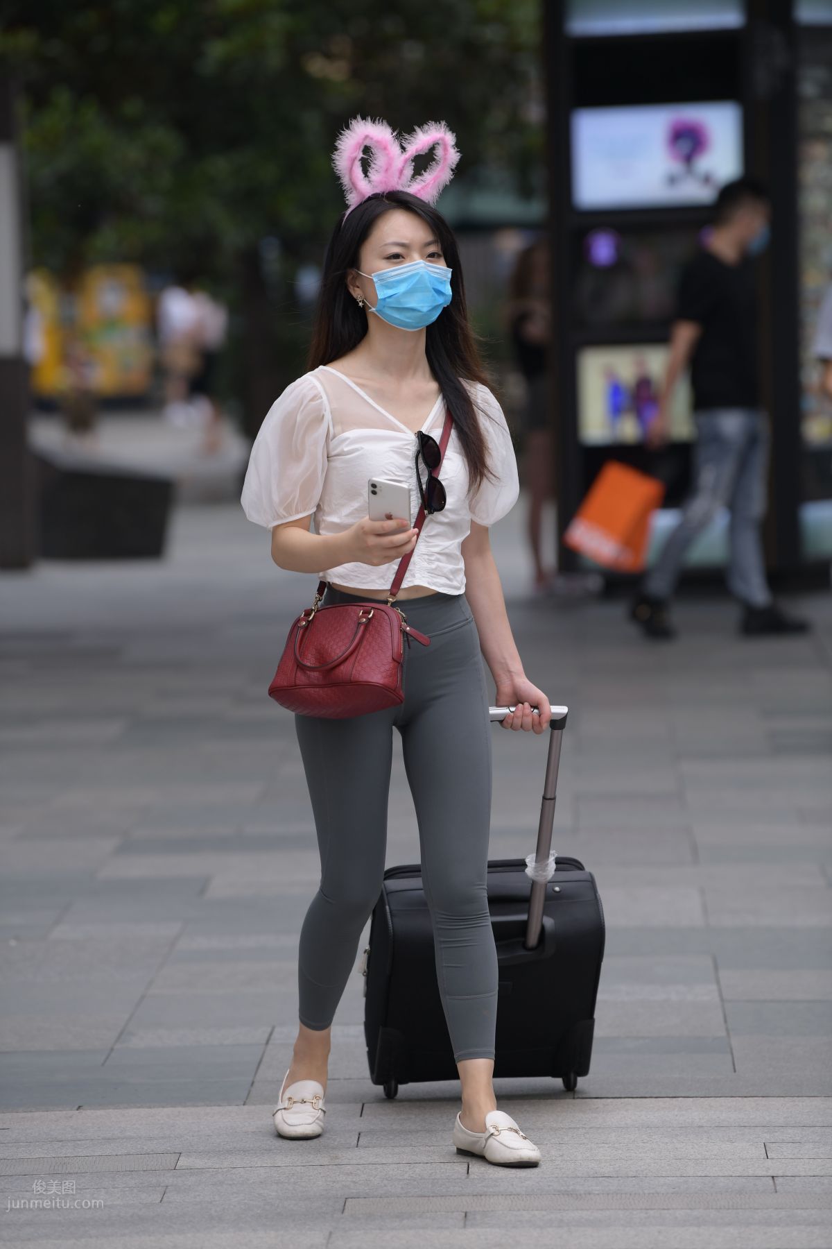 [Mojing Street] 054 Street Snap Girl in Tight Pants photo 124
