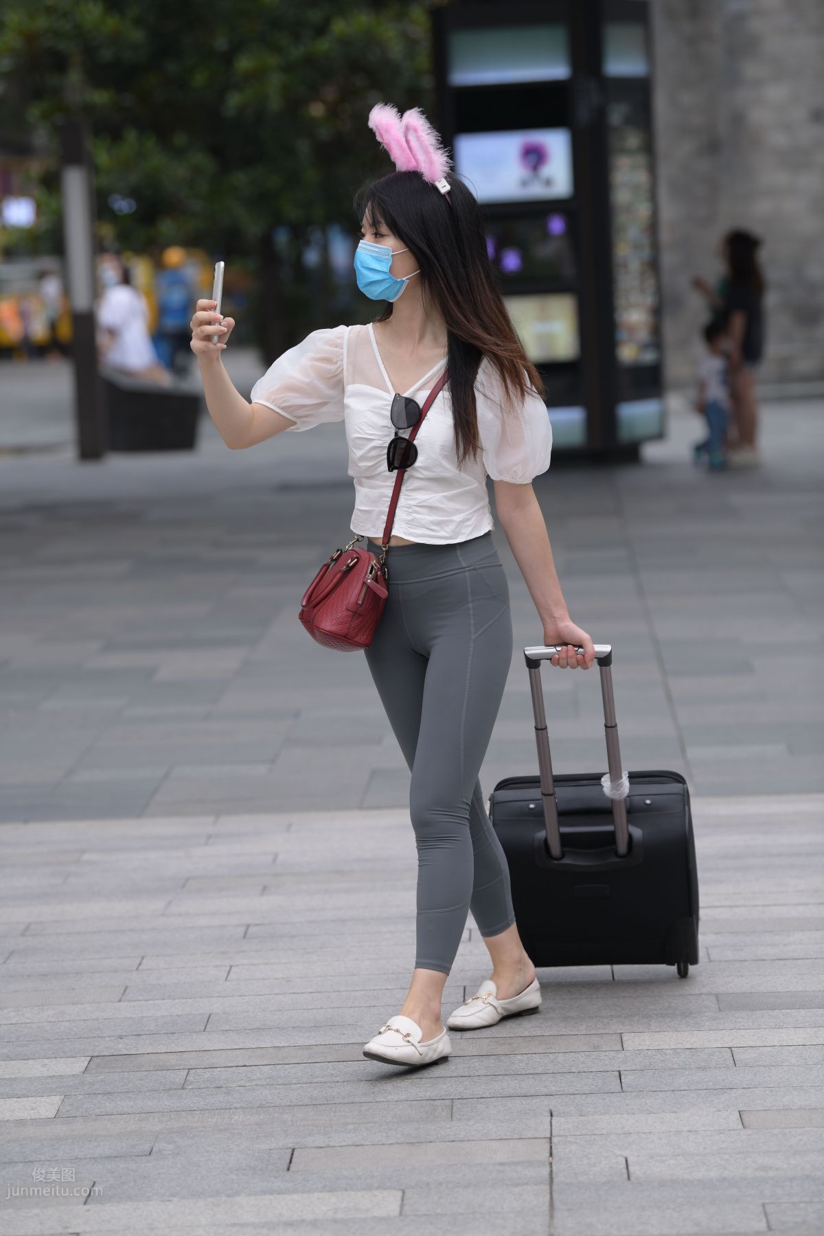 [Mojing Street] 054 Street Snap Girl in Tight Pants photo 134