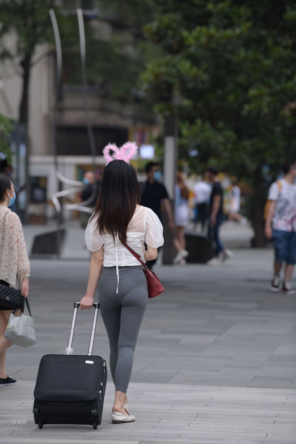 [Mojing Street] 054 Street Snap Girl in Tight Pants photo 143