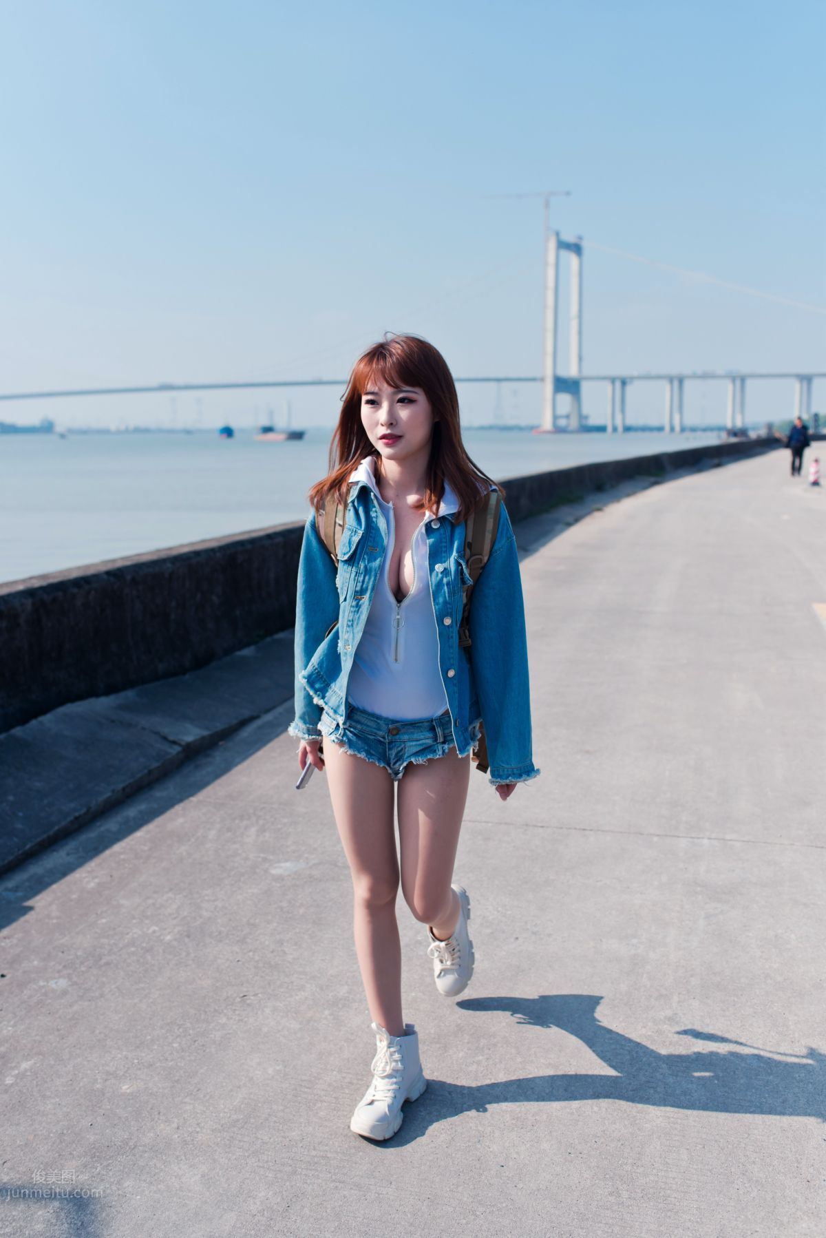 [魔鏡街拍] 055 海鷗島肉絲牛仔街拍 73