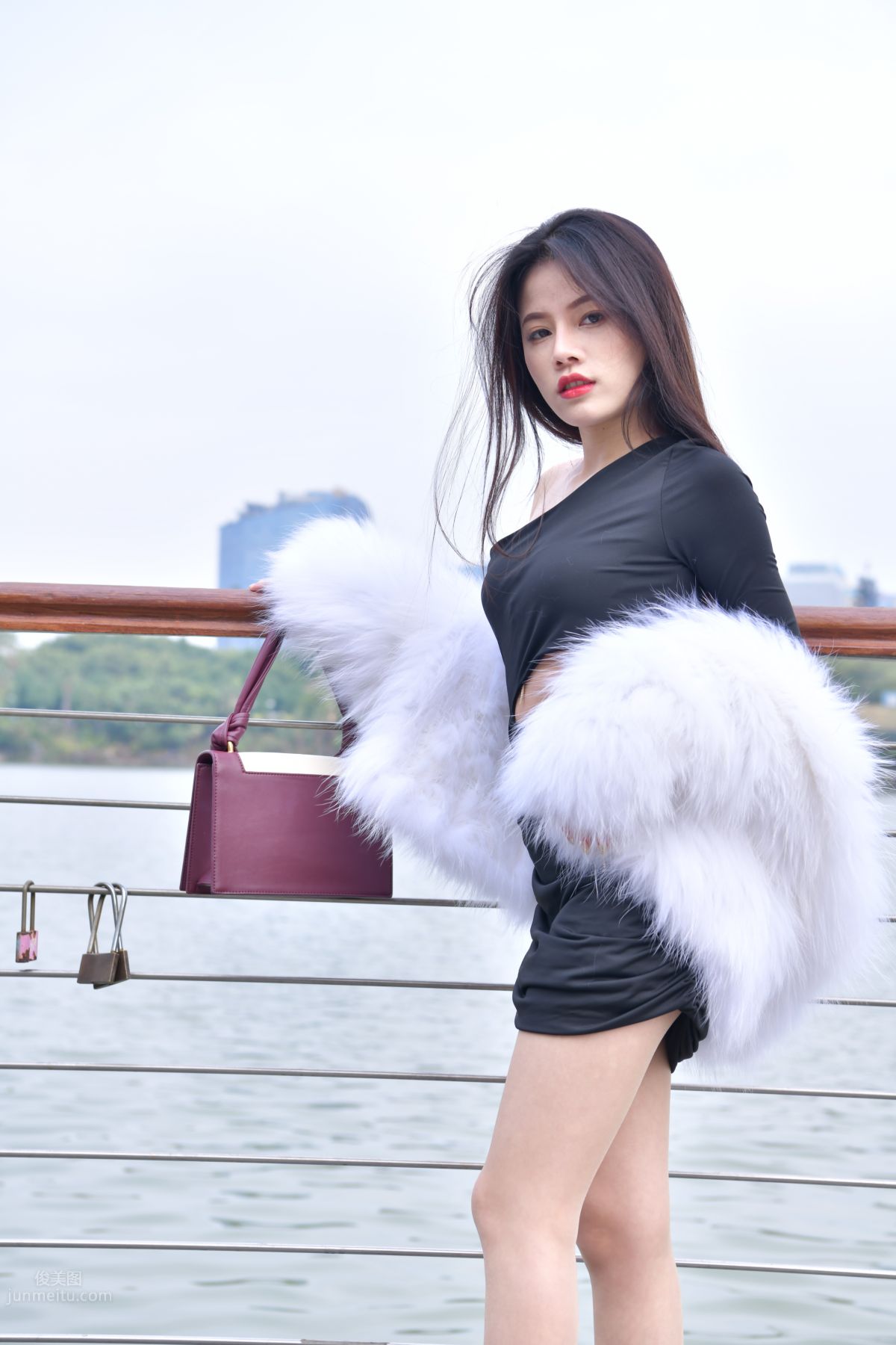 [Mojing Street] 065 Black Bodycon Skirt Elegant Girl Matching Thin Stiletto High Heels photo 37