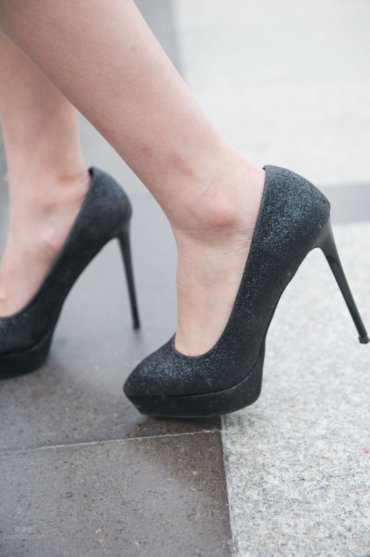 [Mojing Street] 072 Cheng Sheng Street Snap Tingting High Heels Hot Pants Long Legs Beauty photo 90