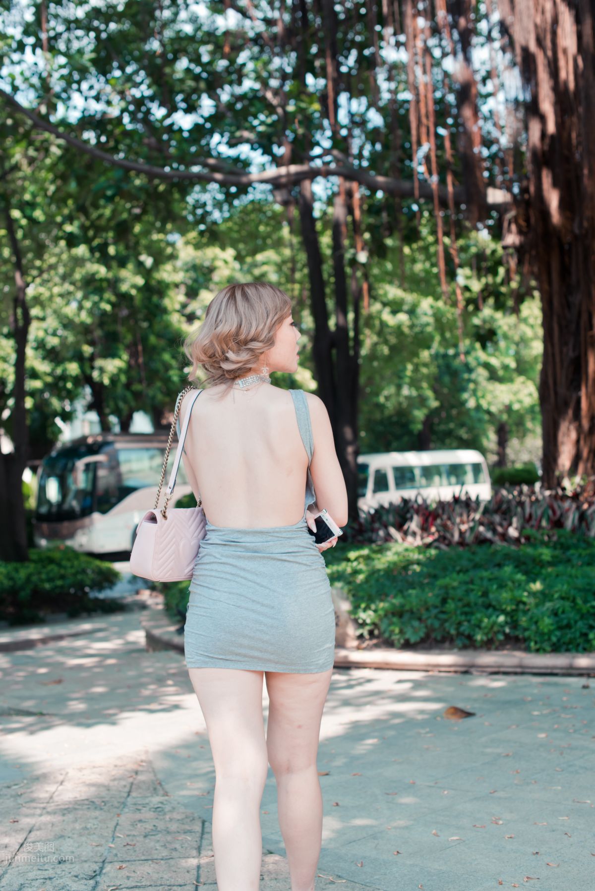 [Mojing Street] 074 Yufeng Street Snap, Plump Long Legs in Bodycon Skirt photo 124