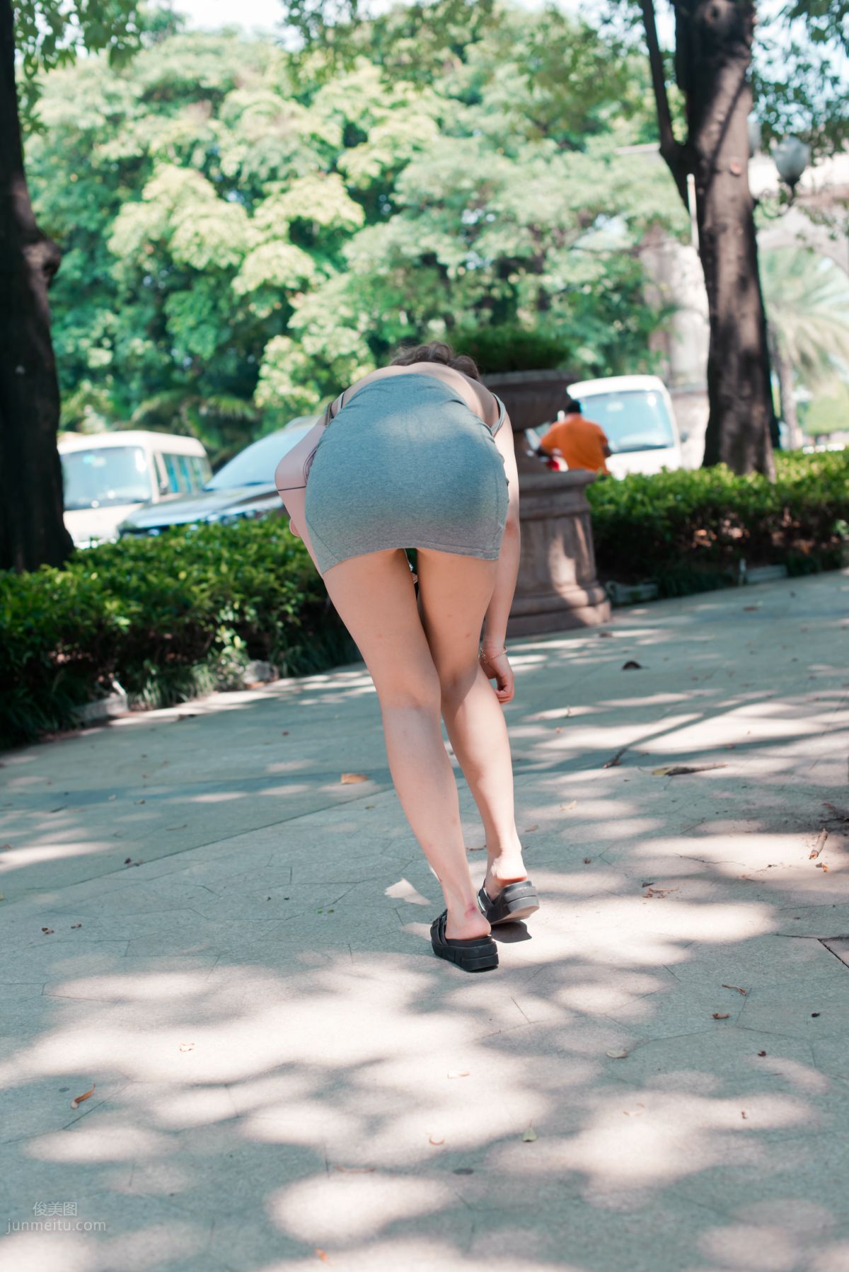 [Mojing Street] 074 Yufeng Street Snap, Plump Long Legs in Bodycon Skirt photo 131