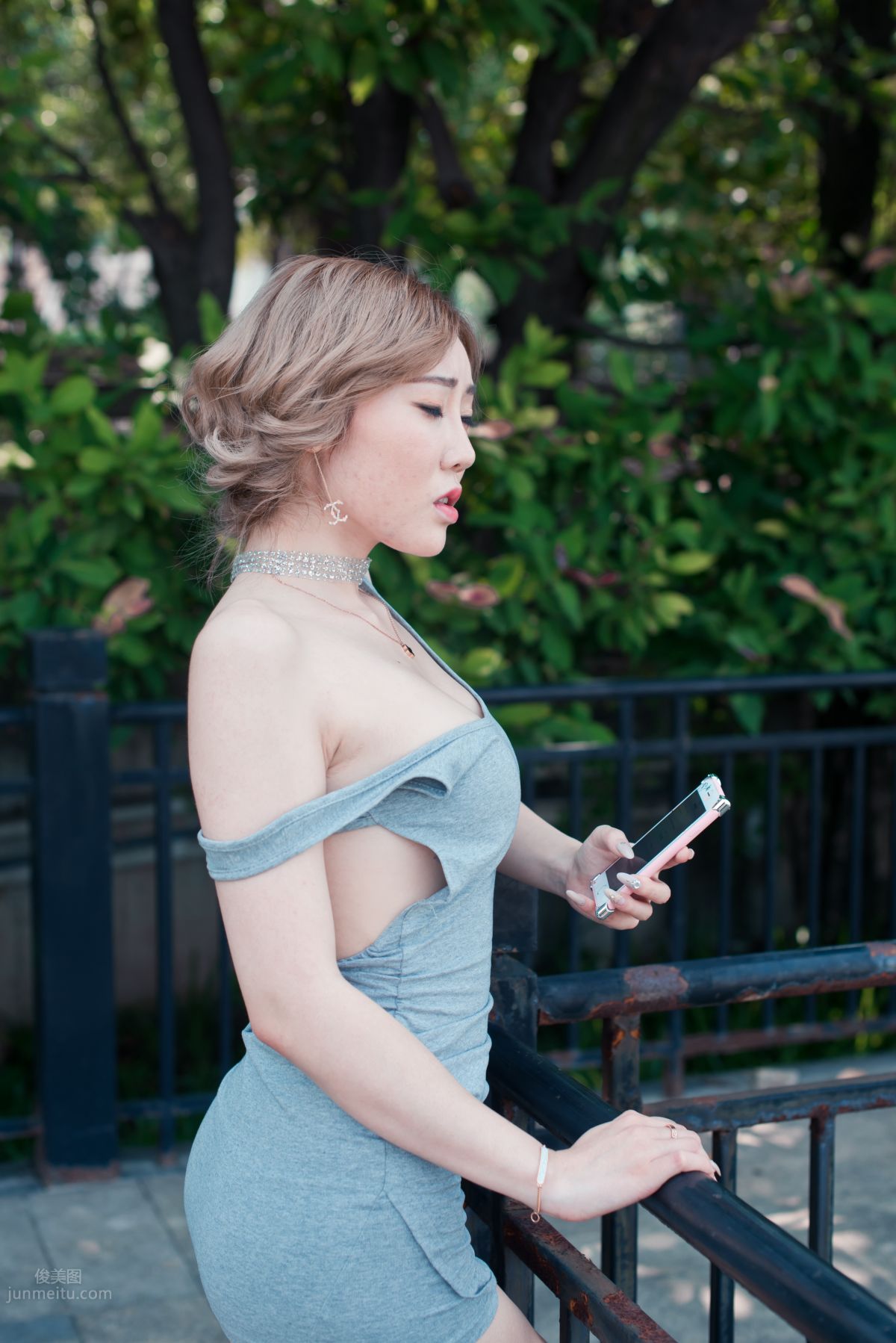 [Mojing Street] 074 Yufeng Street Snap, Plump Long Legs in Bodycon Skirt photo 201