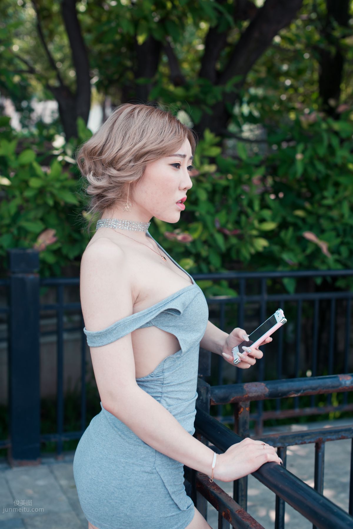 [Mojing Street] 074 Yufeng Street Snap, Plump Long Legs in Bodycon Skirt photo 202