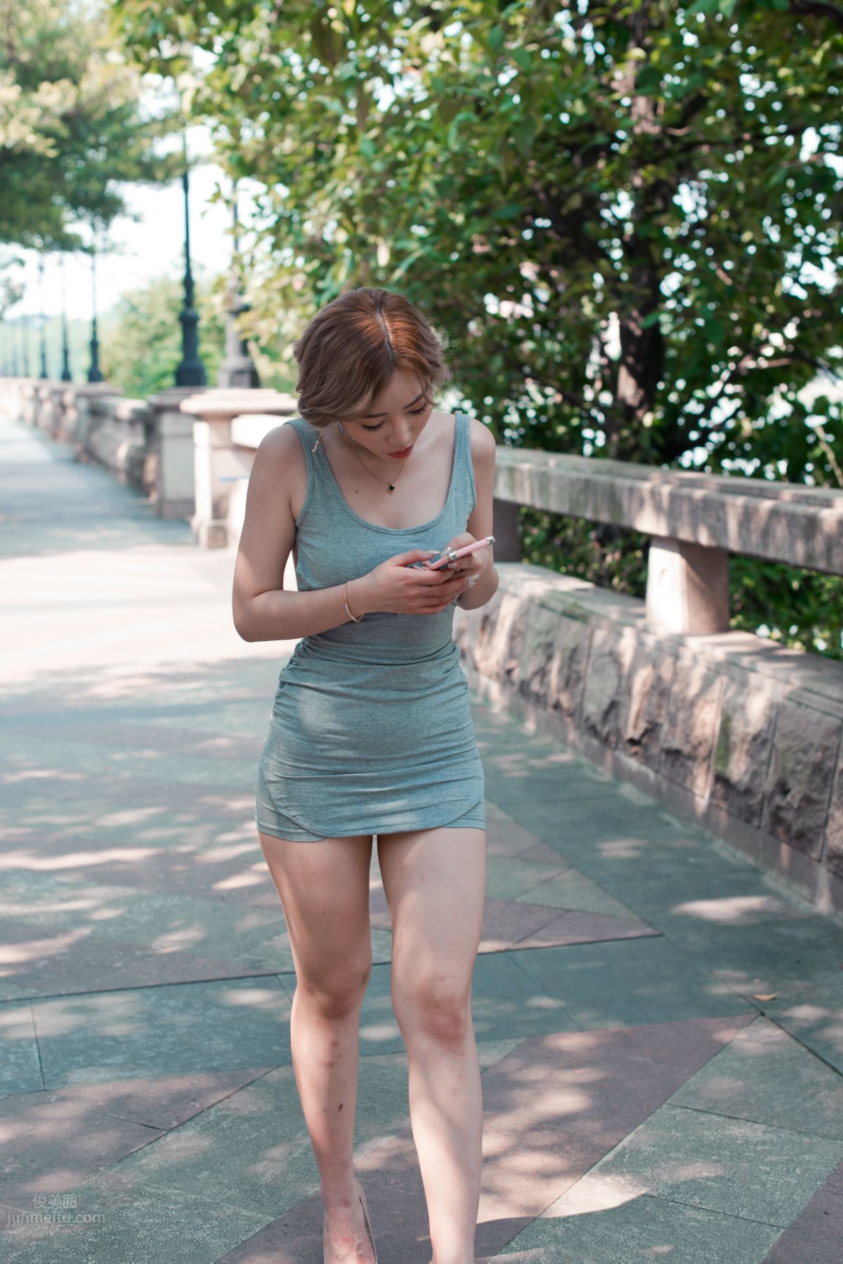 [Mojing Street] 074 Yufeng Street Snap, Plump Long Legs in Bodycon Skirt photo 242