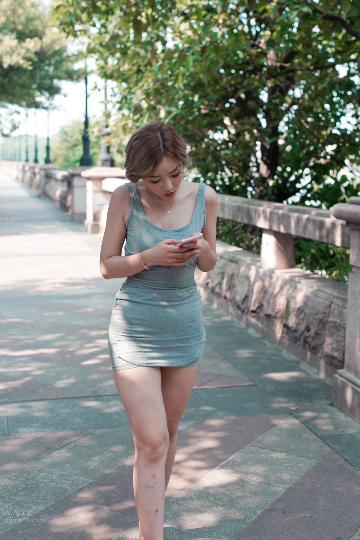 [Mojing Street] 074 Yufeng Street Snap, Plump Long Legs in Bodycon Skirt photo 243