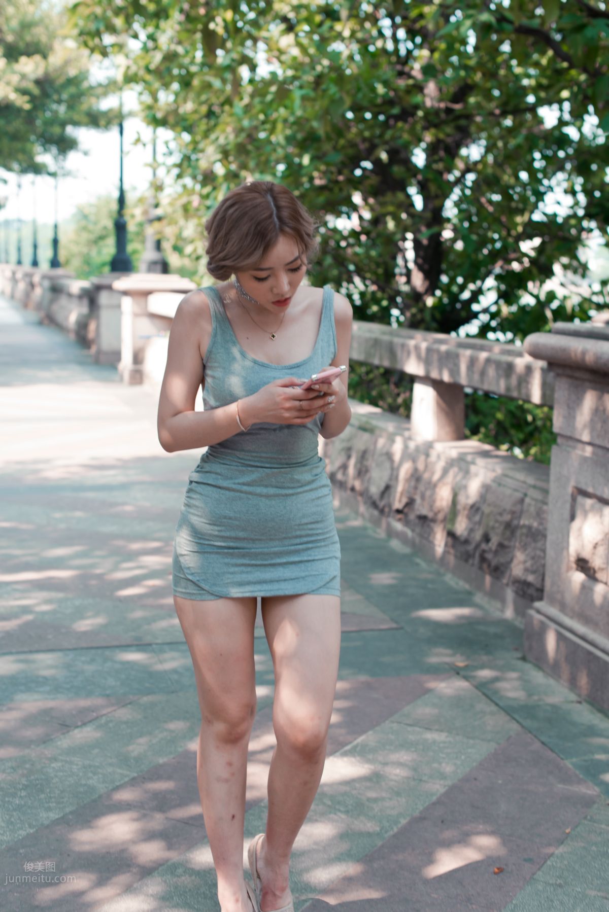 [Mojing Street] 074 Yufeng Street Snap, Plump Long Legs in Bodycon Skirt photo 244