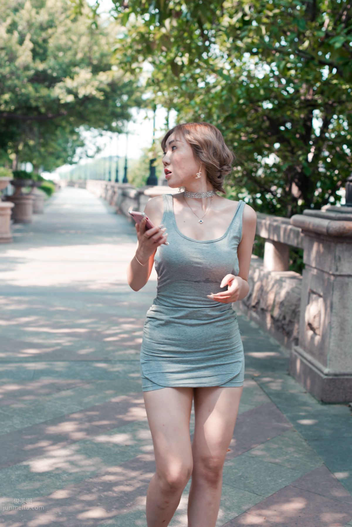 [Mojing Street] 074 Yufeng Street Snap, Plump Long Legs in Bodycon Skirt photo 247