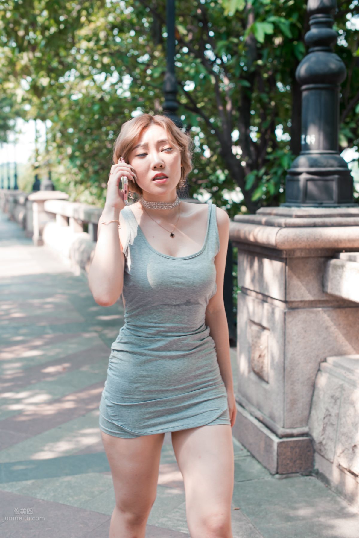 [Mojing Street] 074 Yufeng Street Snap, Plump Long Legs in Bodycon Skirt photo 252