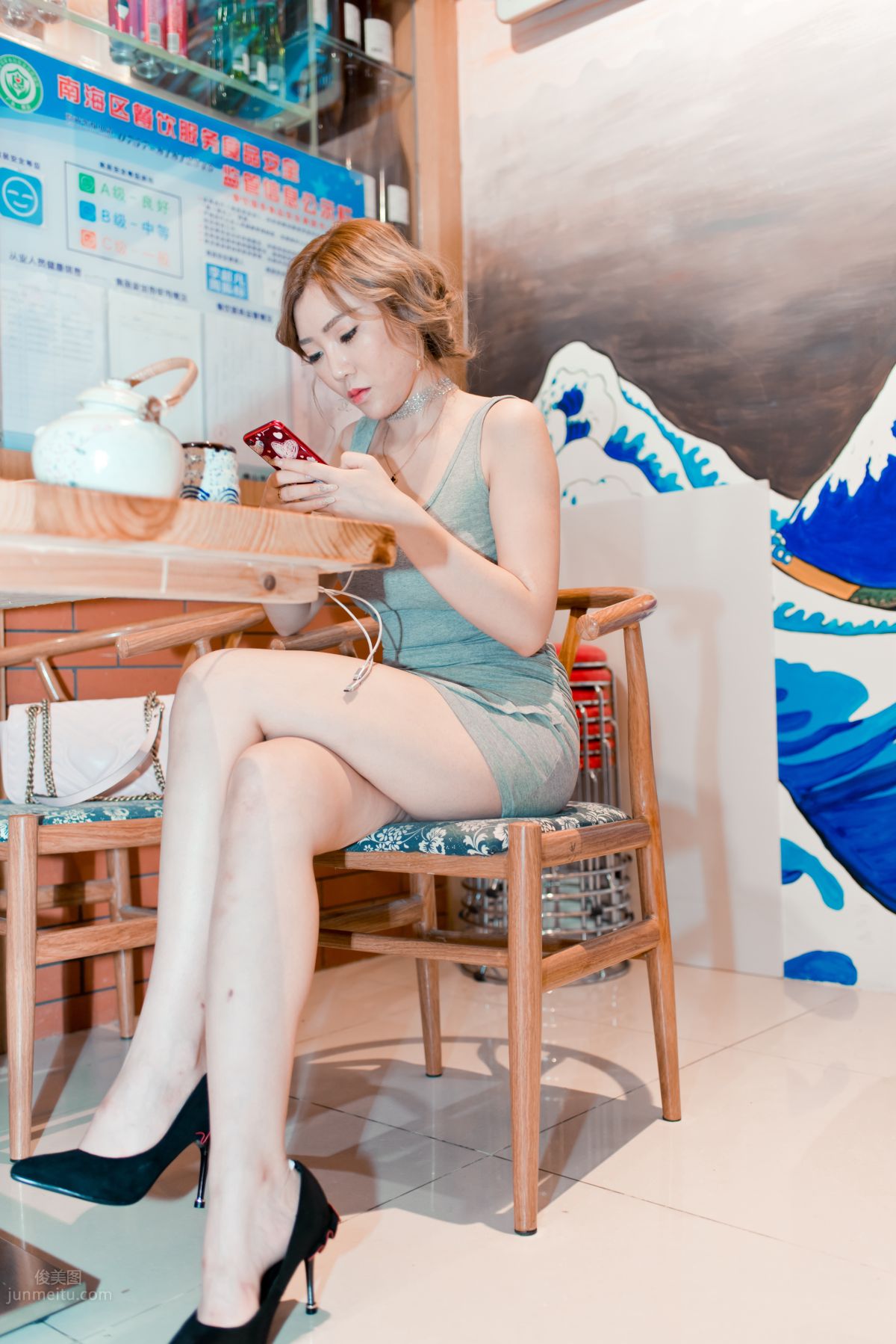 [Mojing Street] 074 Yufeng Street Snap, Plump Long Legs in Bodycon Skirt photo 285