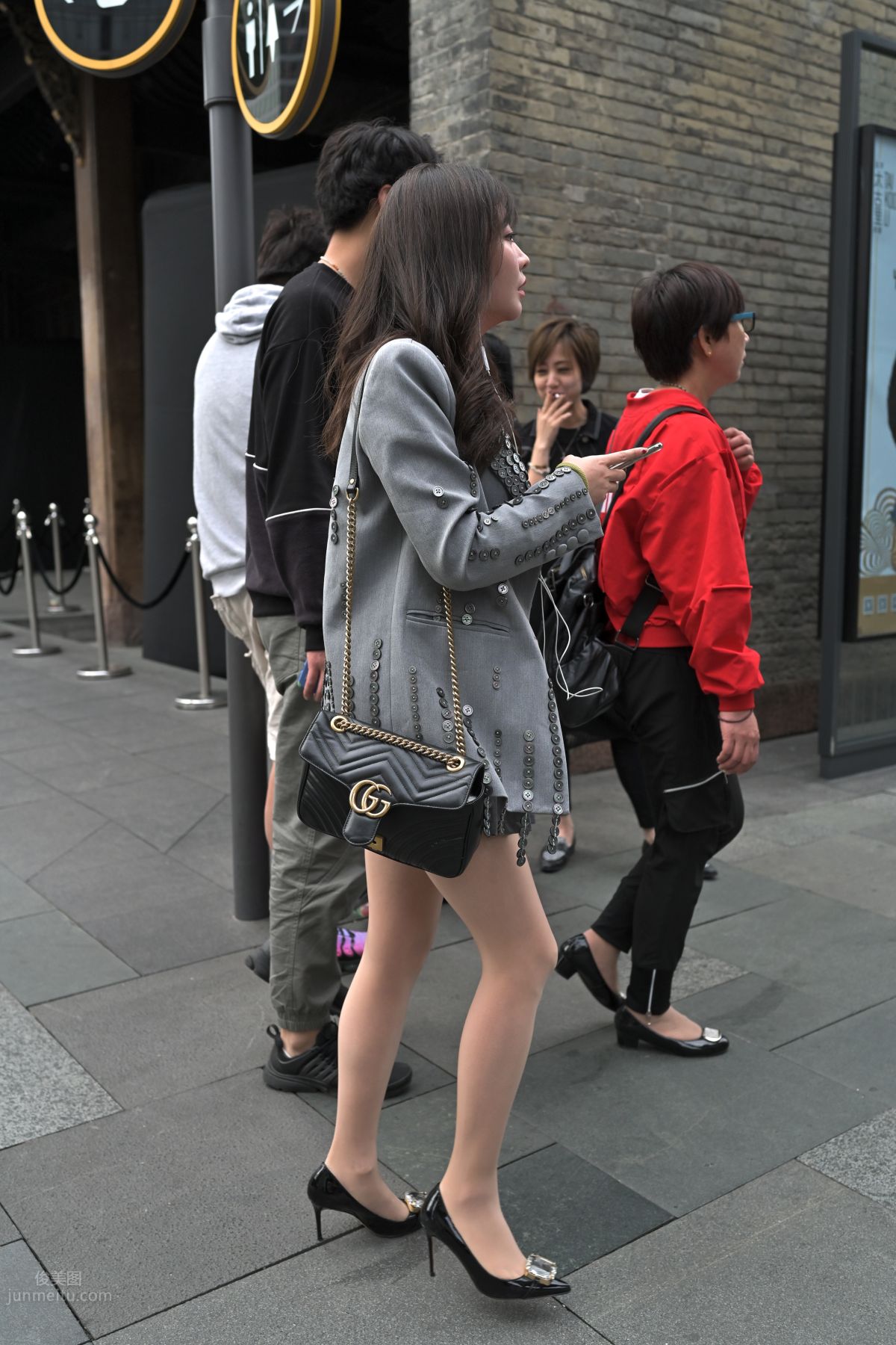 [Mojing Street] 078 [She Ba] Suit, High Heels and Pleated Skirt photo 2