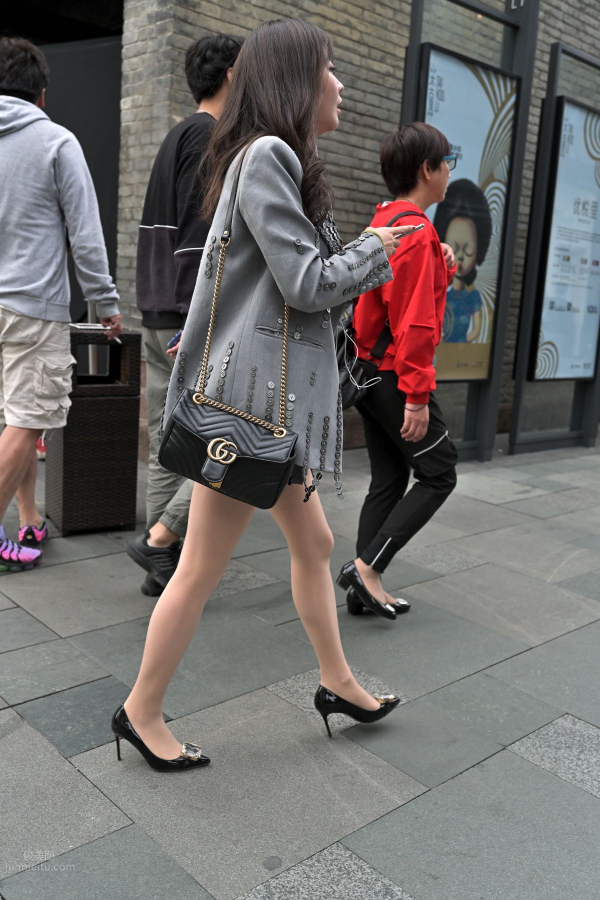 [Mojing Street] 078 [She Ba] Suit, High Heels and Pleated Skirt photo 3