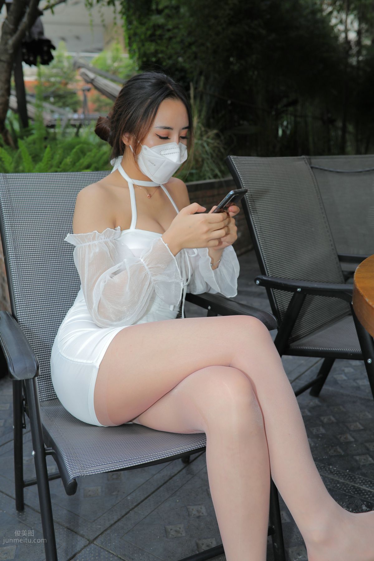 [魔鏡街拍] 089 包臀裙肉絲美少婦 18