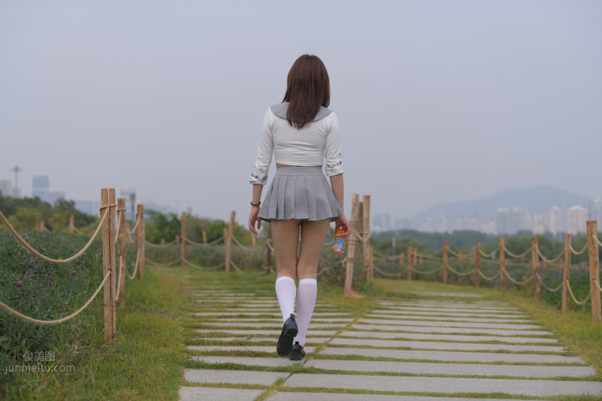 [Mojing Street] 095 Sexy and Moving Beauty in a Small Pleated Skirt photo 66