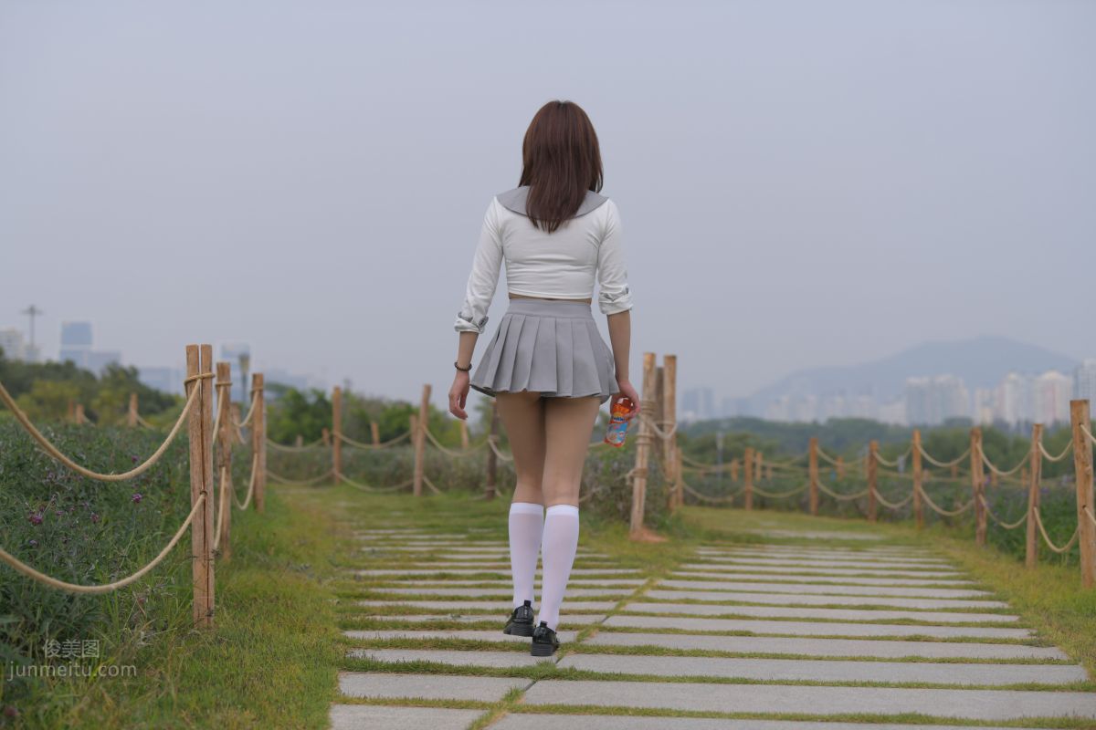 [Mojing Street] 095 Sexy and Moving Beauty in a Small Pleated Skirt photo 67