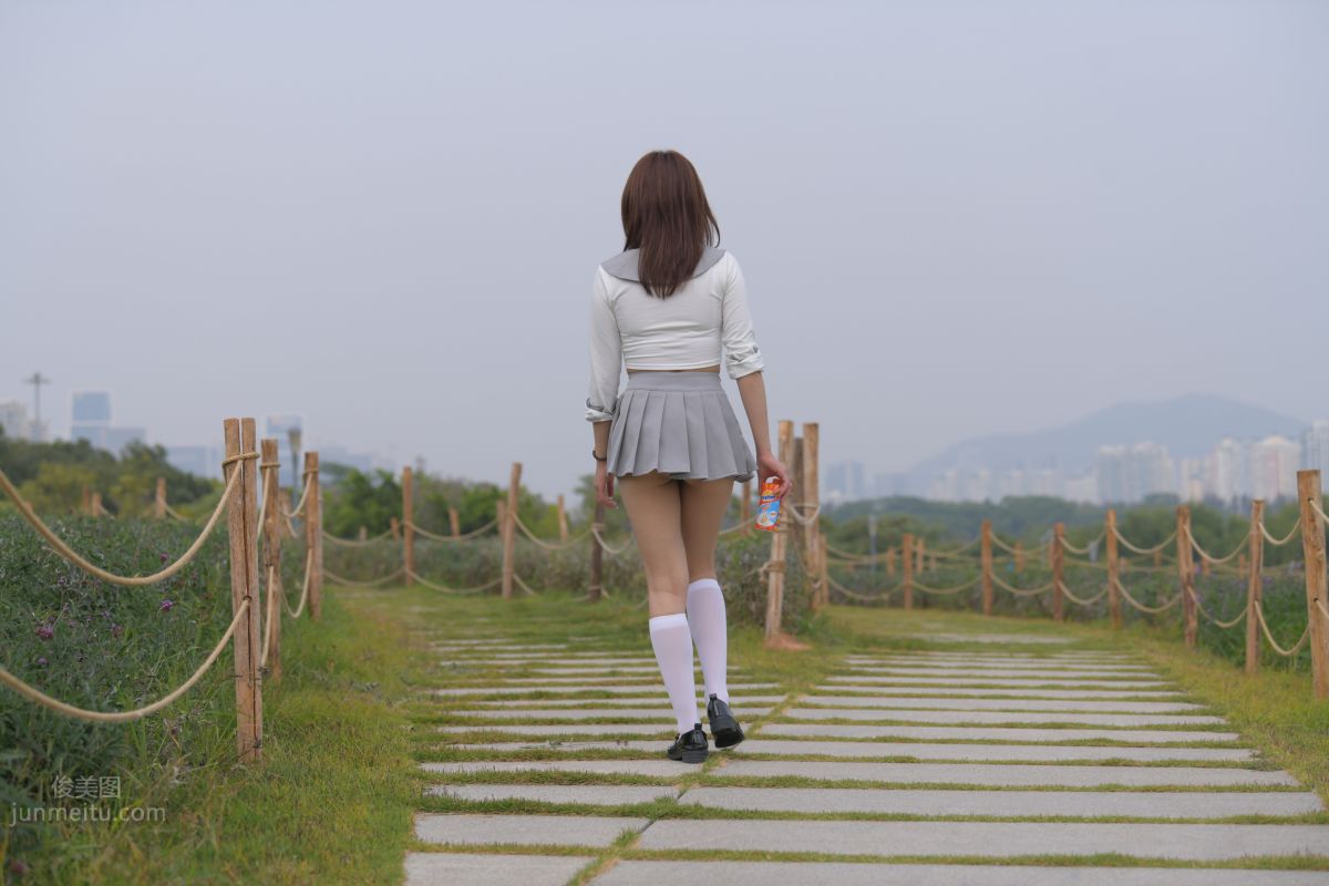 [Mojing Street] 095 Sexy and Moving Beauty in a Small Pleated Skirt photo 69