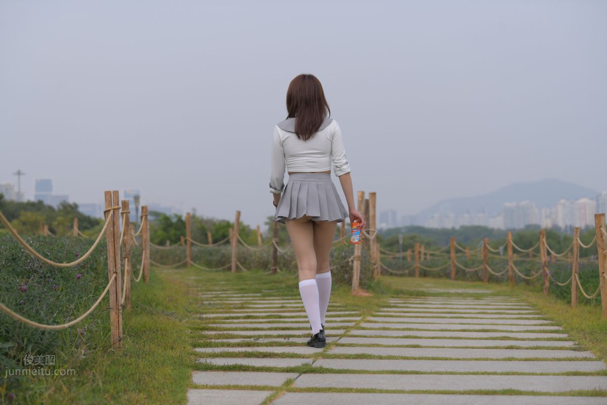 [Mojing Street] 095 Sexy and Moving Beauty in a Small Pleated Skirt photo 70
