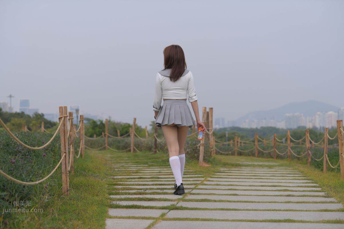 [Mojing Street] 095 Sexy and Moving Beauty in a Small Pleated Skirt photo 71