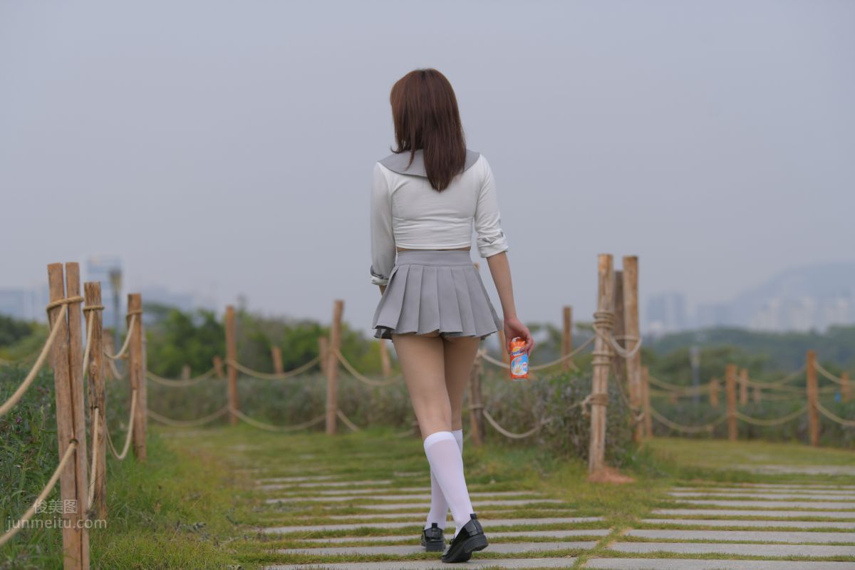 [Mojing Street] 095 Sexy and Moving Beauty in a Small Pleated Skirt photo 74