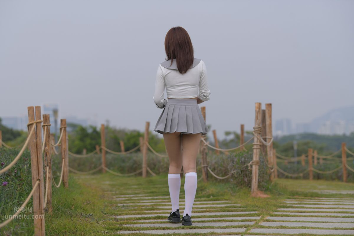 [Mojing Street] 095 Sexy and Moving Beauty in a Small Pleated Skirt photo 77