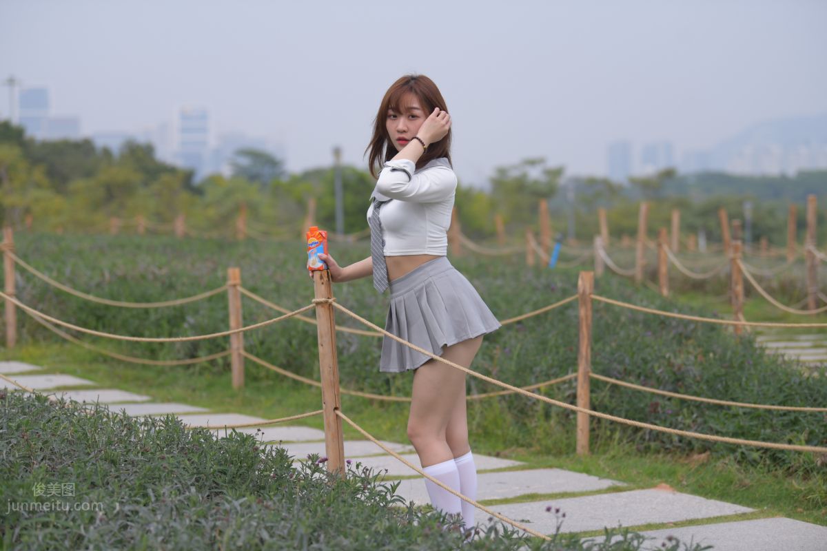 [Mojing Street] 095 Sexy and Moving Beauty in a Small Pleated Skirt photo 99