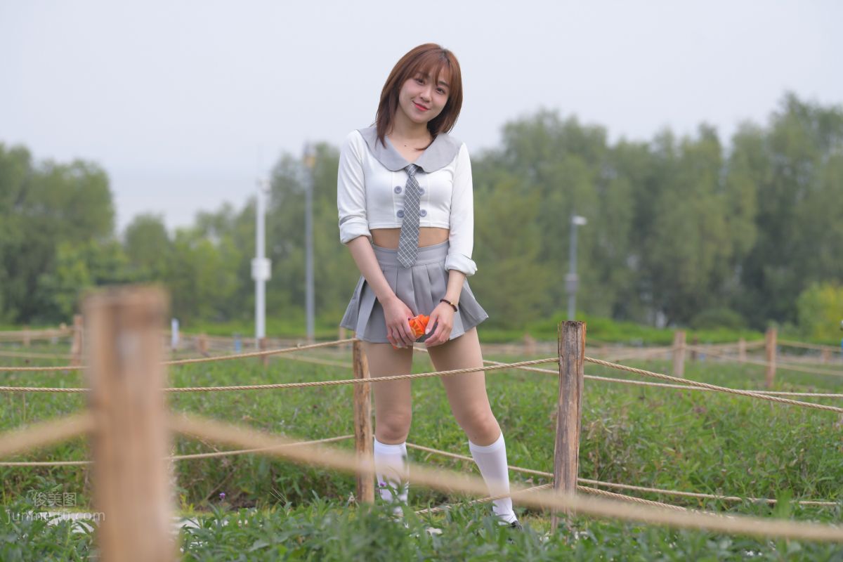 [Mojing Street] 095 Sexy and Moving Beauty in a Small Pleated Skirt photo 127