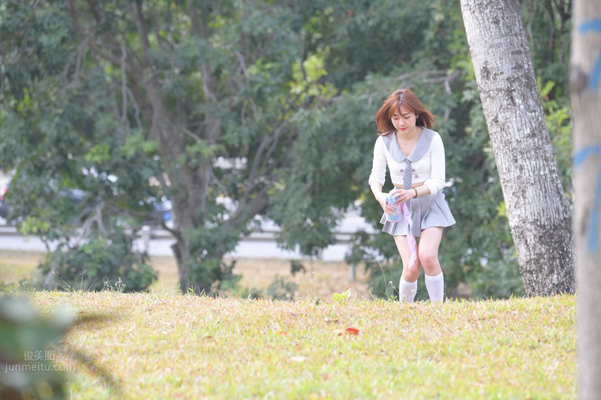 [Mojing Street] 095 Sexy and Moving Beauty in a Small Pleated Skirt photo 292