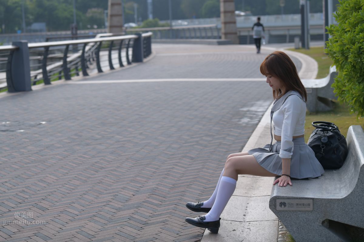 [Mojing Street] 095 Sexy and Moving Beauty in a Small Pleated Skirt photo 331