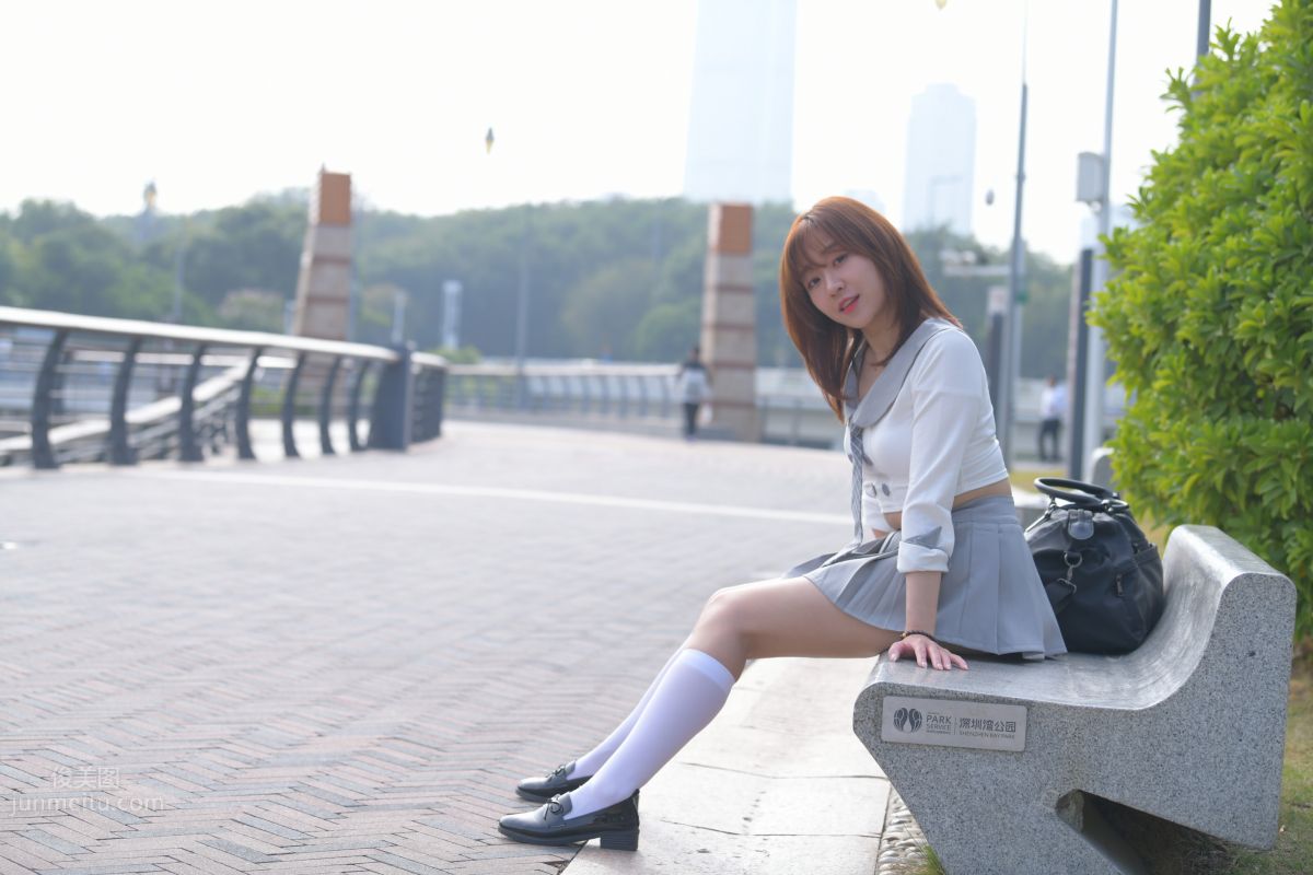 [Mojing Street] 095 Sexy and Moving Beauty in a Small Pleated Skirt photo 334