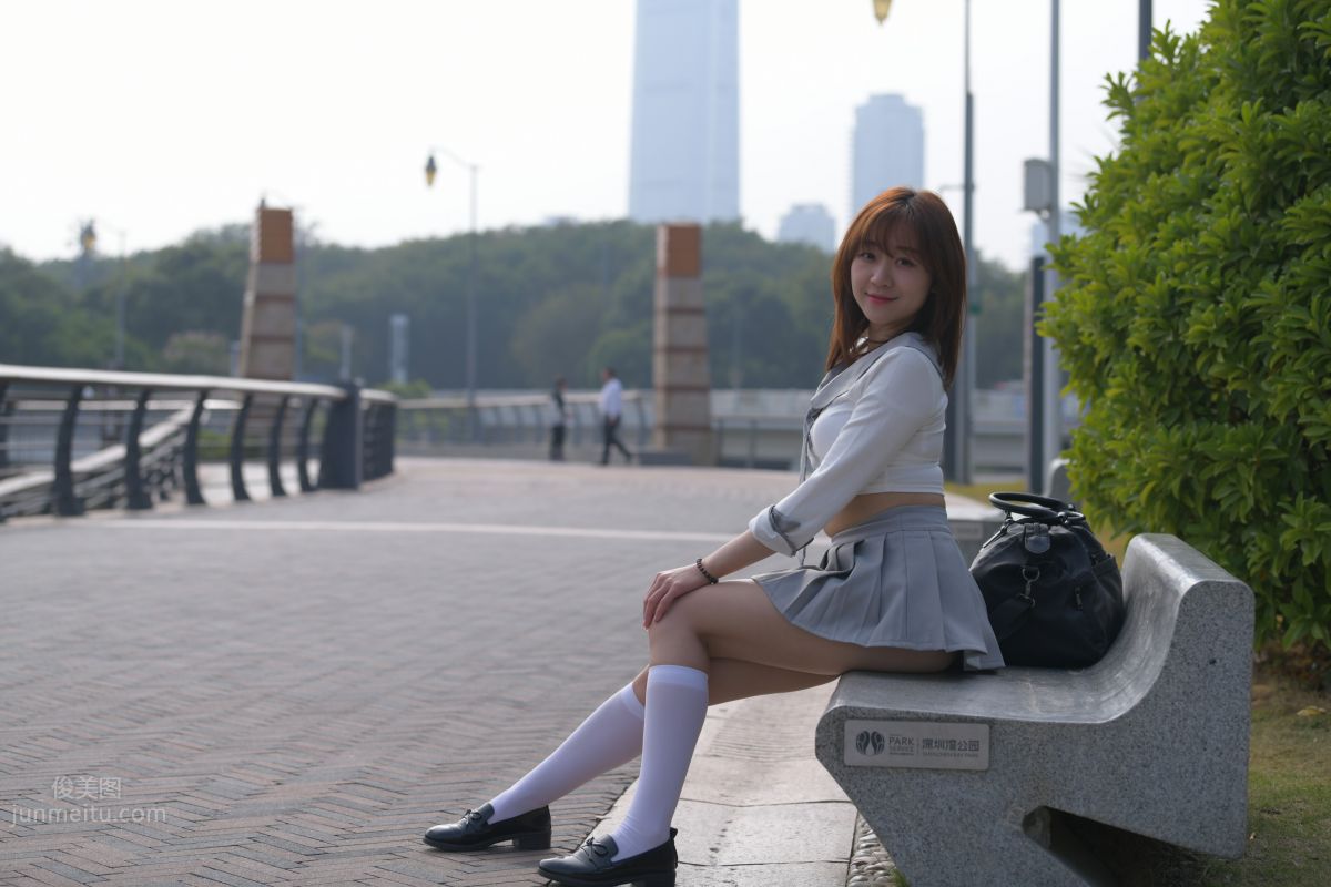 [Mojing Street] 095 Sexy and Moving Beauty in a Small Pleated Skirt photo 337