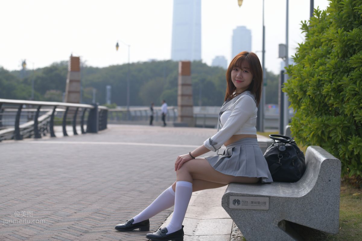 [Mojing Street] 095 Sexy and Moving Beauty in a Small Pleated Skirt photo 338